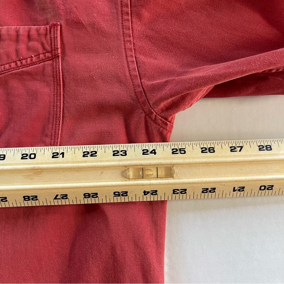 90s Guess Classic By George Marciano Men's Casual Button-Up Shirt in Red Large - Picture 10 of 11